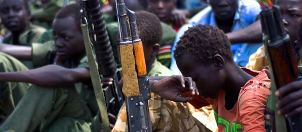 Crianças-soldados do Sudão do Sul - Sputnik Brasil
