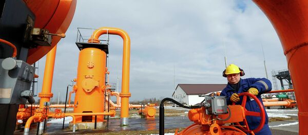 Sistema de distribuição de gás in Beregdaroc, um dos pontos de trânsito do gás russo para UE - Sputnik Brasil
