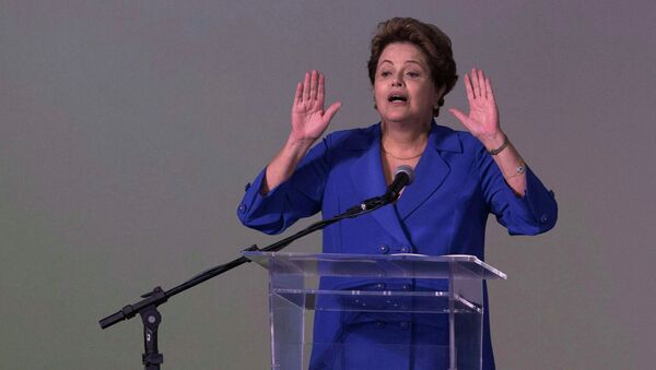 Dilma Rousseff, presidenta de Brasil - Sputnik Brasil