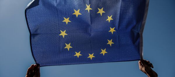 Bandeira da União Europeia - Sputnik Brasil