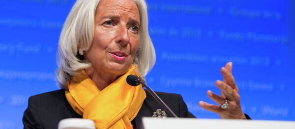 Diretora-gerente do FMI, Christine Lagarde - Sputnik Brasil