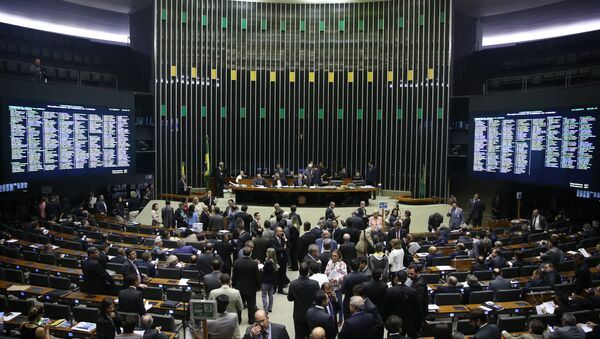 Reunião do Congresso Nacional - Sputnik Brasil