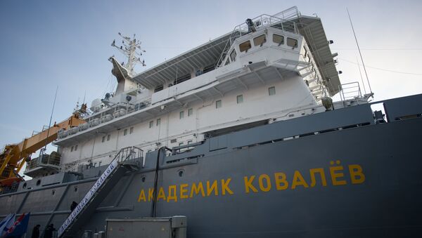 Передача судна Адмирал Ковалев Военно-Морскому Флоту России - Sputnik Brasil