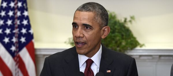 Barack Obama fala no Salão Roosevelt da Casa Branca - Sputnik Brasil