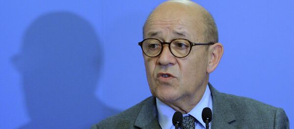 Ministro da Defesa da França, Jean-Yves Le Drian. - Sputnik Brasil