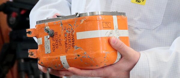 Caixa preta do Su-24 russo abatido pela Turquia no céu da Síria em 24 de novembro - Sputnik Brasil