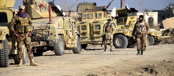Soldados do Iraque avançam em Ramadi Soldados do Iraque avançam em Ramadi - Sputnik Brasil