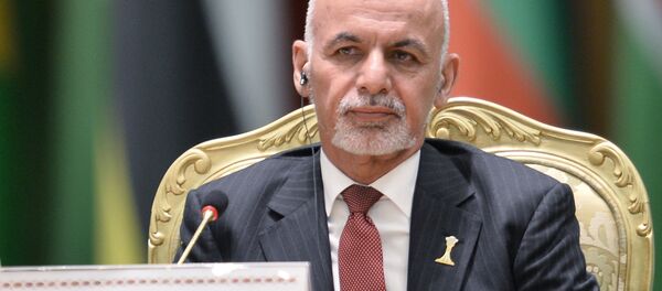 O presidente do Afeganistão durante a conferência internacional sobre a paz e a neutralidade em Asgabate O presidente do Afeganistão durante a conferência internacional sobre a paz e a neutralidade em Asgabate - Sputnik Brasil