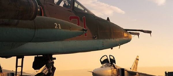 Dia-a-dia na Base Aérea da Rússia na Síria Dia-a-dia na Base Aérea da Rússia na Síria - Sputnik Brasil