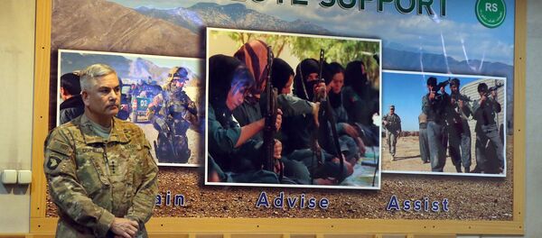 John Campbel, comandante da missão estadunidense no Afeganistão, em 25 de novembro - Sputnik Brasil