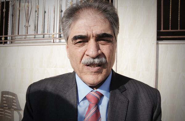 Huseyin Azam, vice-governador da região de Cezire no Curdistão sírio - Sputnik Brasil