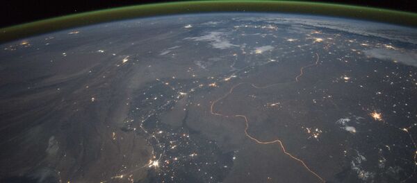 Vista para a fronteira da Índia do Cosmos - Sputnik Brasil