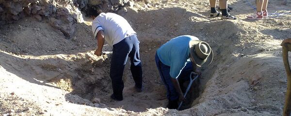 Arqueólogos (foto de arquivo) Arqueólogos (foto de arquivo) - Sputnik Brasil