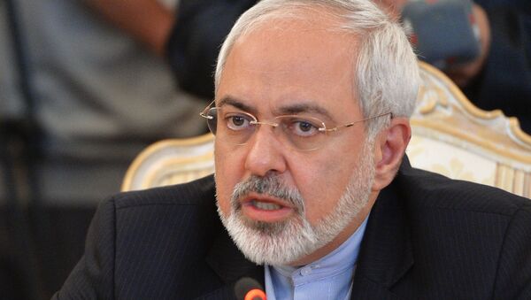 Ministro das Relações Exteriores iraniano, Mohammad Javad Zarif - Sputnik Brasil
