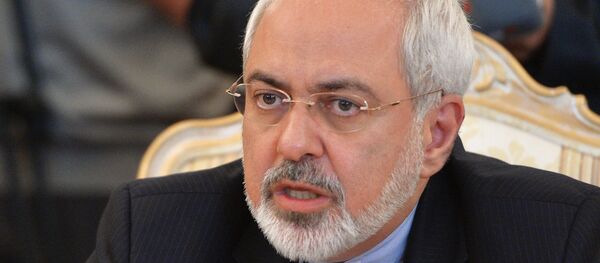 Ministro das Relações Exteriores iraniano, Mohammad Javad Zarif - Sputnik Brasil