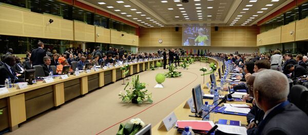 Conferência Internacional sobre o Vírus Ebola em Bruxelas, na Bélgica, 3 de março de 2015 - Sputnik Brasil