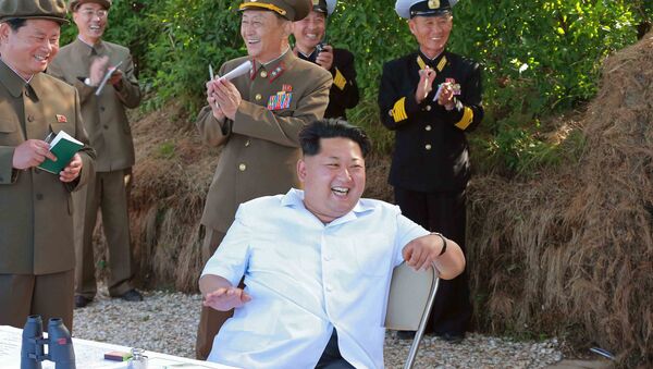 Kim Jong-Un (foto de arquivo) - Sputnik Brasil