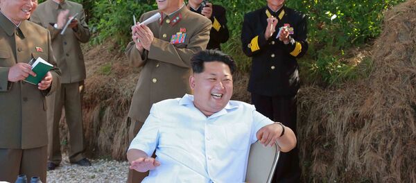 Kim Jong-Un (foto de arquivo) - Sputnik Brasil
