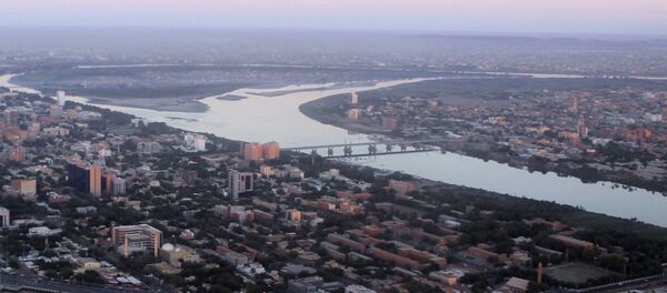 Cartum, capital do Sudão, cortada pelo Rio Nilo - Sputnik Brasil