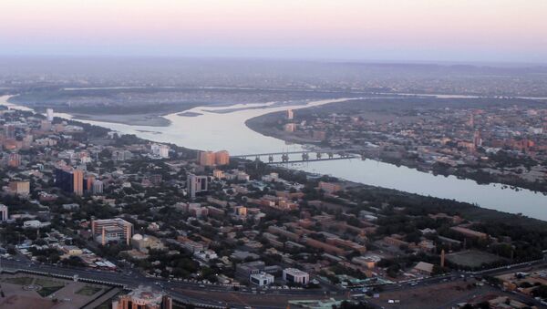 Cartum, capital do Sudão, cortada pelo Rio Nilo - Sputnik Brasil