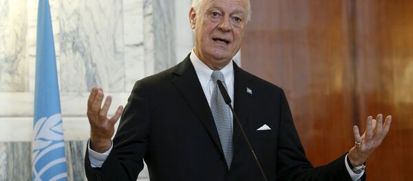 Staffan de Mistura, enviado especial das Nações Unidas para a Síria - Sputnik Brasil