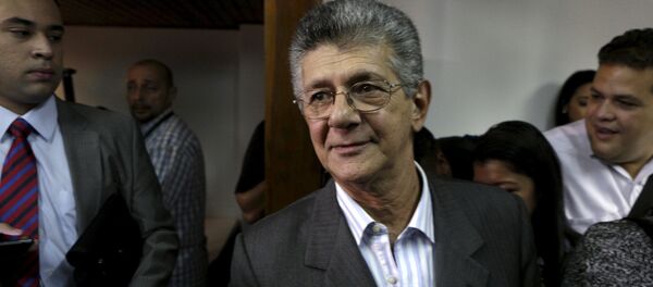 Henry Ramos Allup, novo presidente da Assembleia Nacional da Venezuela - Sputnik Brasil