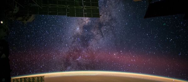 Via Láctea vista da Estação Espacial Internacional - Sputnik Brasil