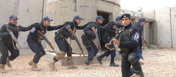 Membros da Polícia Nacional do Iraque - Sputnik Brasil