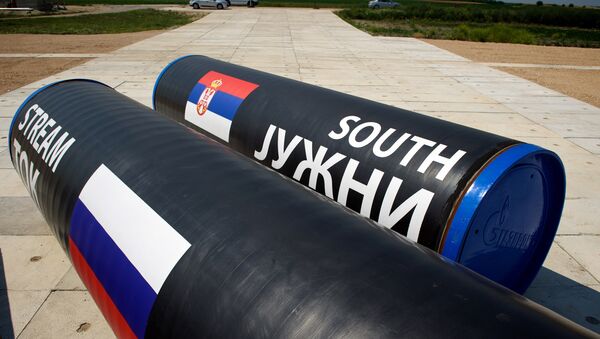 Partes do South Stream (Corrente do Sul), foto de arquivo - Sputnik Brasil