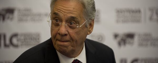 Ex-presidente do Brasil, Fernando Henrique Cardozo - Sputnik Brasil