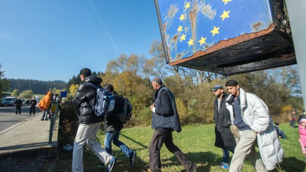 Crise migratória na União Europeia - Sputnik Brasil