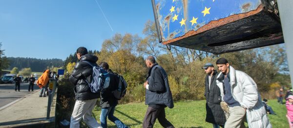 Crise migratória na União Europeia Crise migratória na União Europeia - Sputnik Brasil