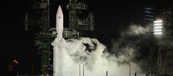O primeiro lançamento do foguete da classe pesada Angará-A5 teve lugar em 24 de dezembro de 2014 - Sputnik Brasil