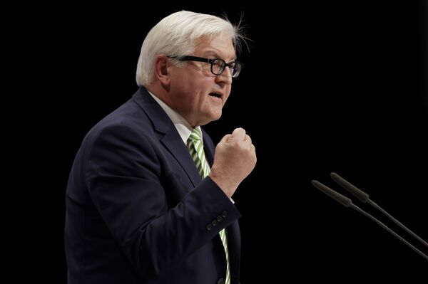 Frank-Walter Steinmeier, ministro de Relações Exteriores da Alemanha - Sputnik Brasil