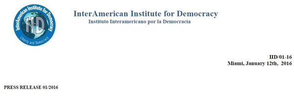 Logotipo do IID visto no site do Instituto, no comunicado que desmente a denúncia feita por Gonzales - Sputnik Brasil