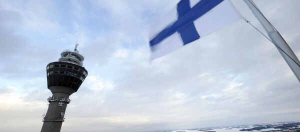 Bandeira da Finlândia - Sputnik Brasil