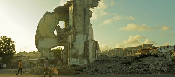 O pôr-do-sol em 11 de agosto de 2015 em Mogadíscio, capital da Somália - Sputnik Brasil