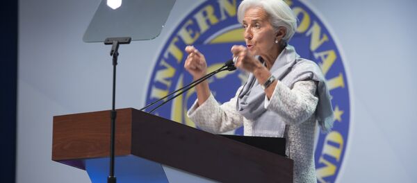 Cristine Lagarde, diretora-gerente do Fundo Monetário Internacional (FMI) - Sputnik Brasil