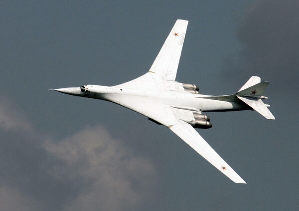 Um bombardeiro estratégico Tu-160 - Sputnik Brasil