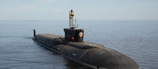 Submarino nuclear Vladimir Monomakh - Sputnik Brasil