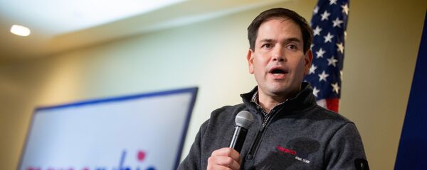 Senador pela Flórida Marco Rubio, candidato republicano à presidência dos EUA - Sputnik Brasil