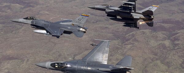 The US Air Force fighter jets - Sputnik Brasil