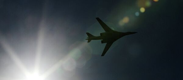 Бомбардировщик Ту-160 Бомбардировщик Ту-160 - Sputnik Brasil