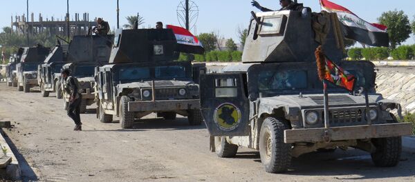 Forças iraquianas libertam os arredores de Ramadi, Iraque, 15 de janeiro de 2016 - Sputnik Brasil