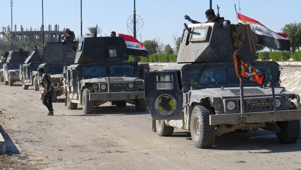 Forças iraquianas libertam os arredores de Ramadi, Iraque, 15 de janeiro de 2016 - Sputnik Brasil