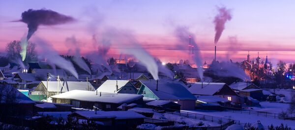 Inverno verdadeiro russo na Sibéria (imagem referencial) - Sputnik Brasil