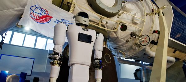 Centro de treinamento de astronautas mostra sistema humanoide robótica Andronaut Centro de treinamento de astronautas mostra sistema humanoide robótica Andronaut - Sputnik Brasil