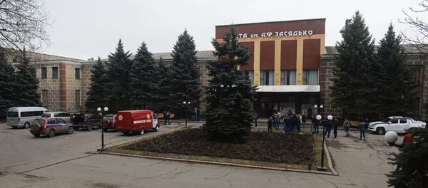 Explosão na mina Zasyadko em Donetsk Explosão na mina Zasyadko em Donetsk - Sputnik Brasil