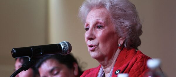 Estela de Carlotto, presidente da organização argentina de defesa dos direitos humanos Abuelas de Plaza de Mayo (Avós da Praça de Maio) - Sputnik Brasil