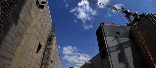 Obras no Canal do Panamá - Sputnik Brasil